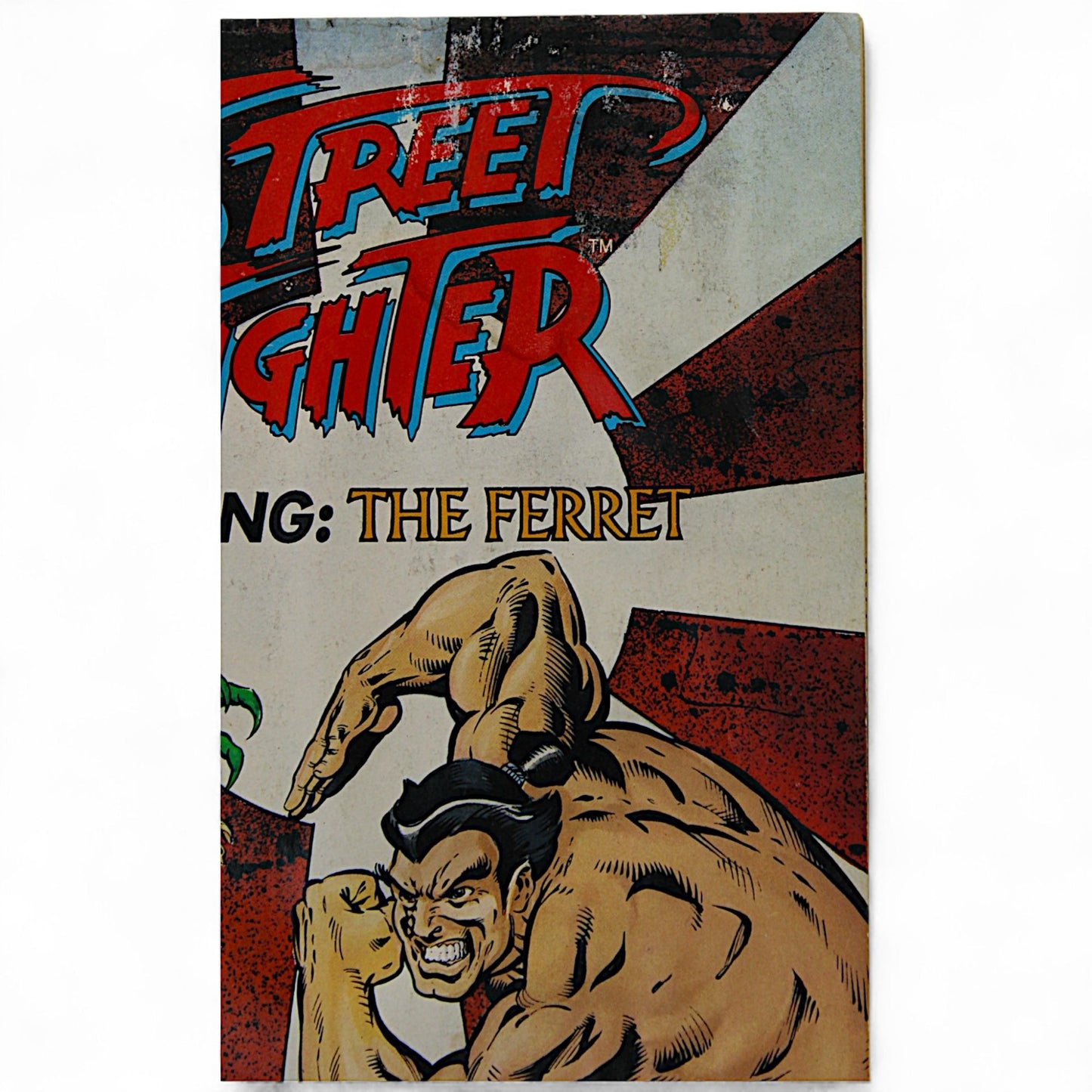 Street Fighter Featuring The Ferret Comic Book 3 Malibu 1993