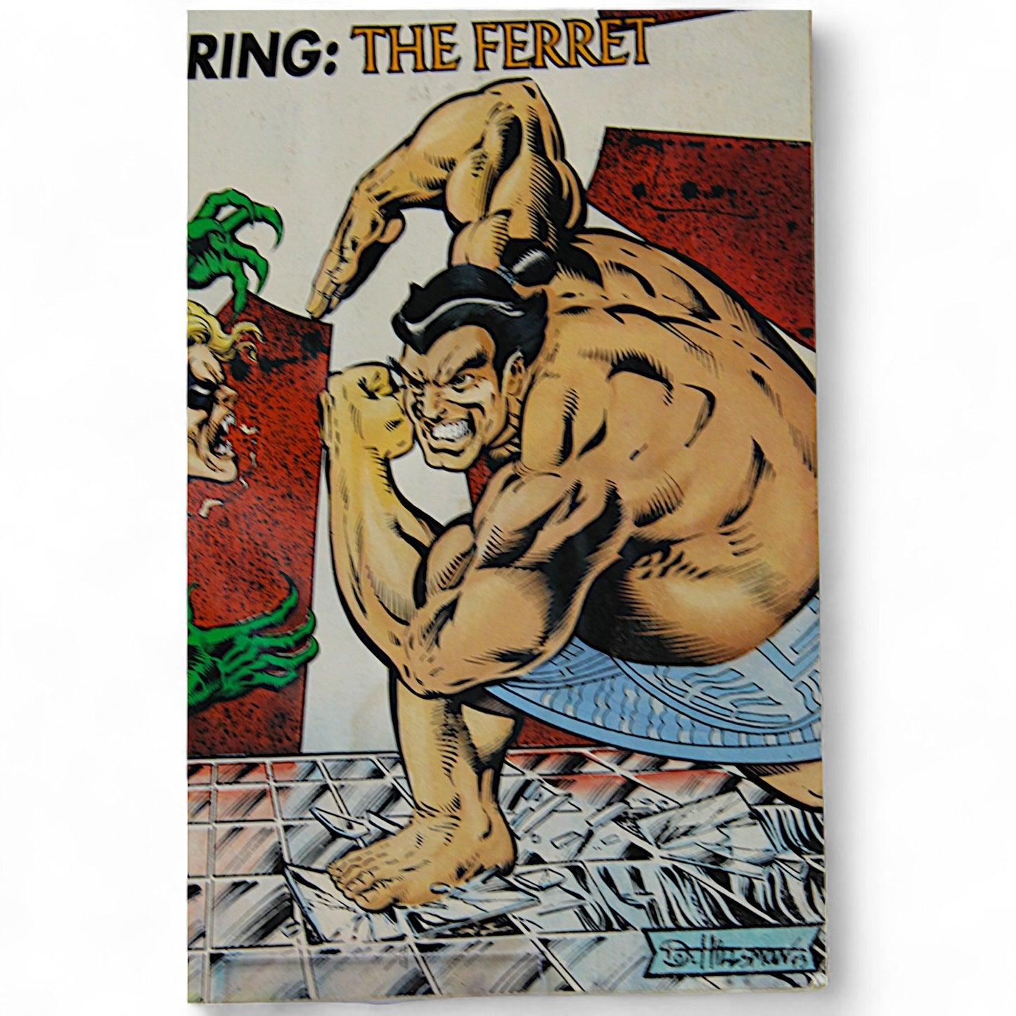 Street Fighter Featuring The Ferret Comic Book 3 Malibu 1993
