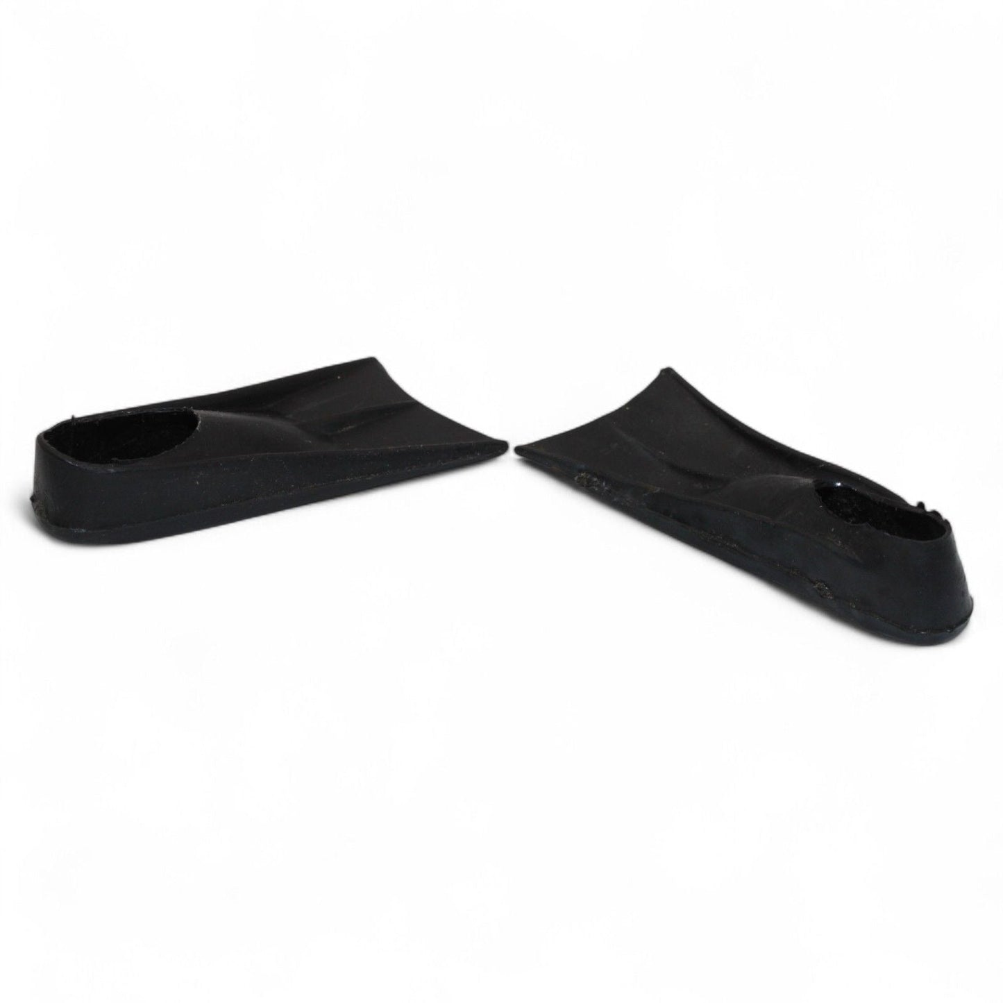 Black swim fins for vintage GI Joe deep sea diver