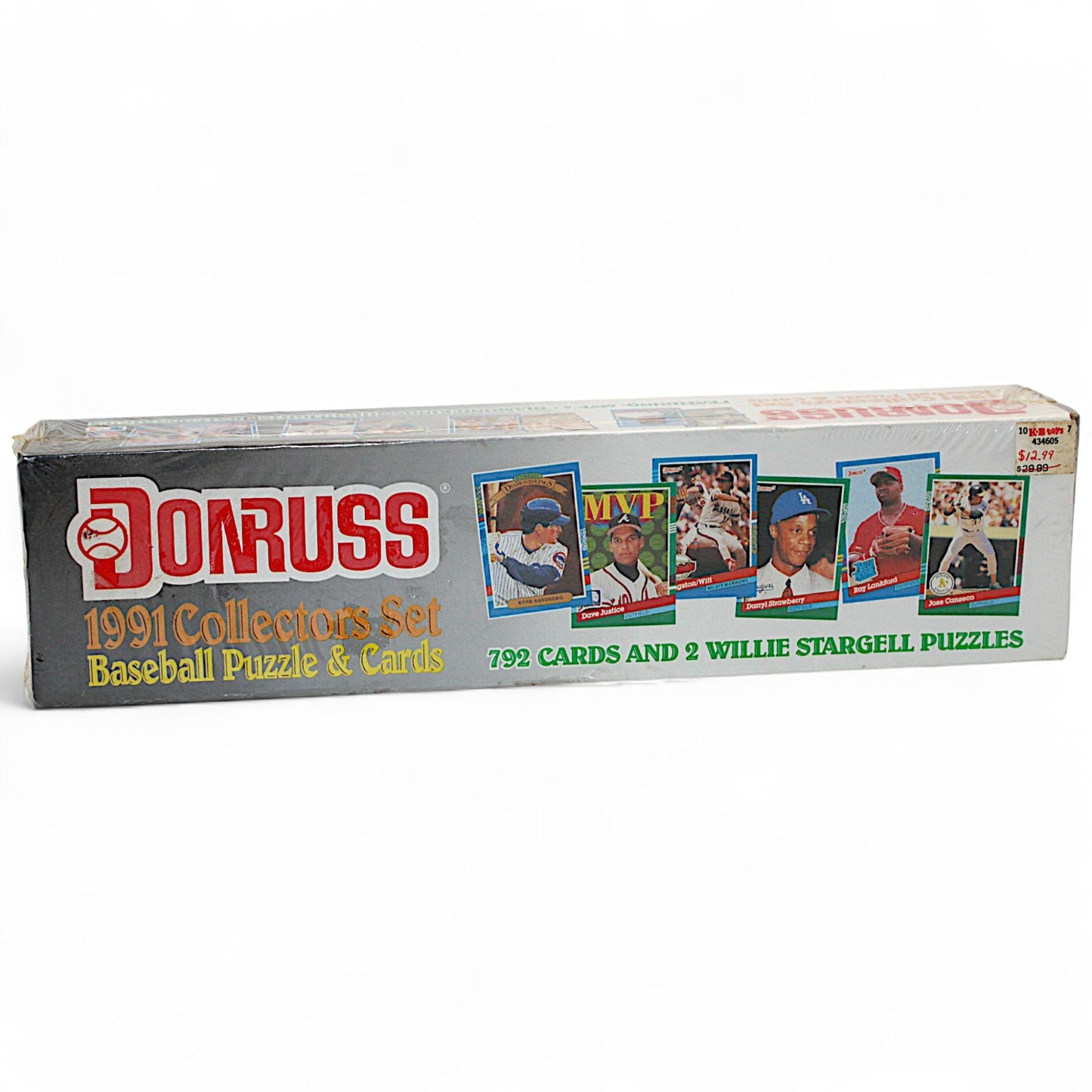 Donruss 1991 Collectors Set Baseball Puzzle & Cards 792 Cards & 2 Willie Stargell Puzzles Sealed Box