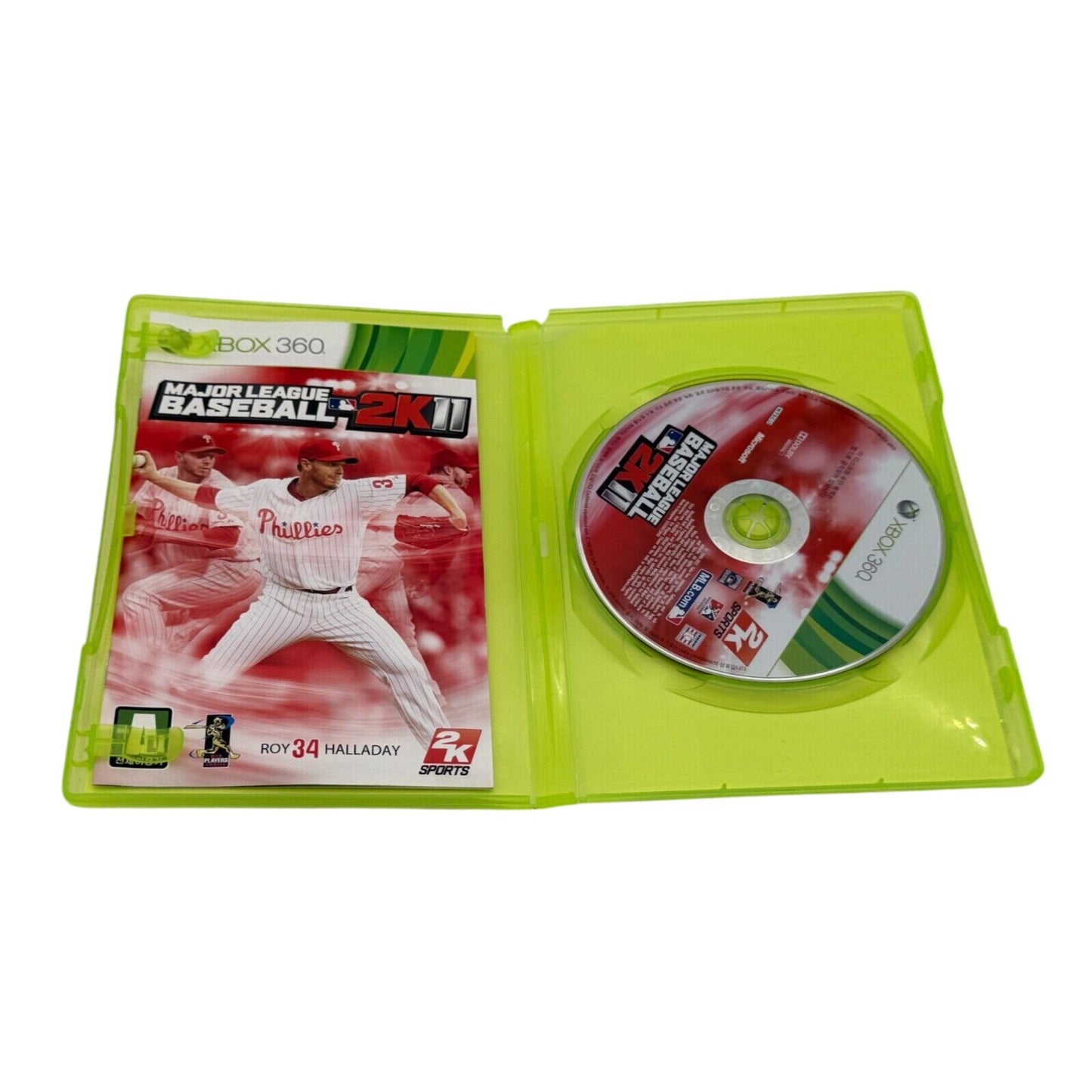 Major League Baseball 2K11 Xbox 360 Video Game Complete W/ Case & Manual