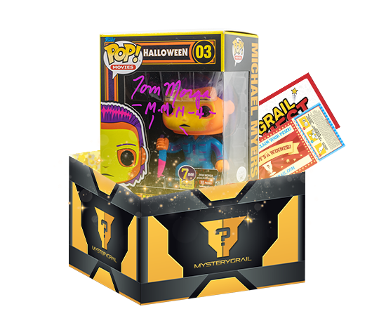 7BAP Signature Series Mystery Grail Box with Funko Pop and game cards