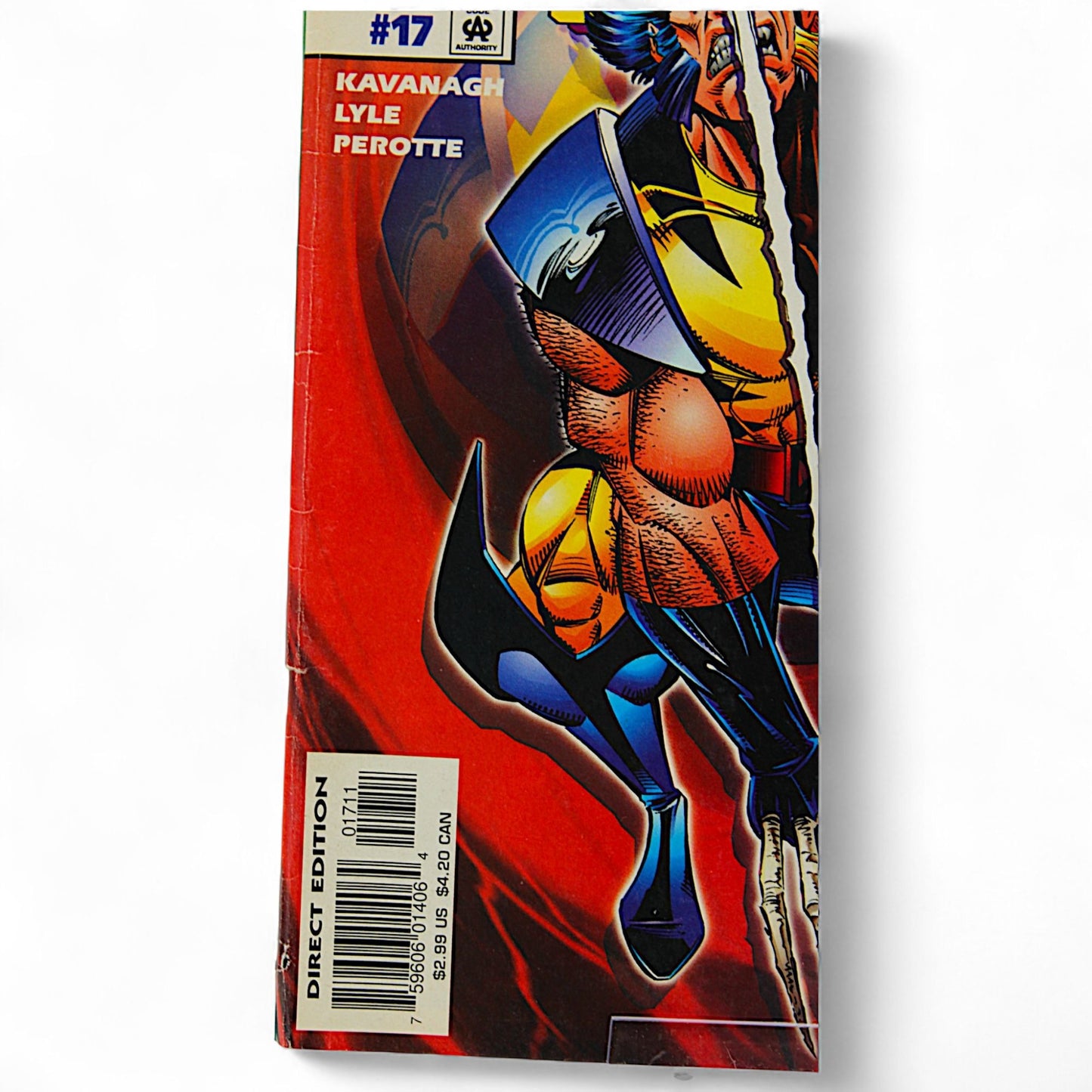 Marvel Comics X-Men Unlimited #17 Wolverine Vs Sabretooth Face-Off Comic Book