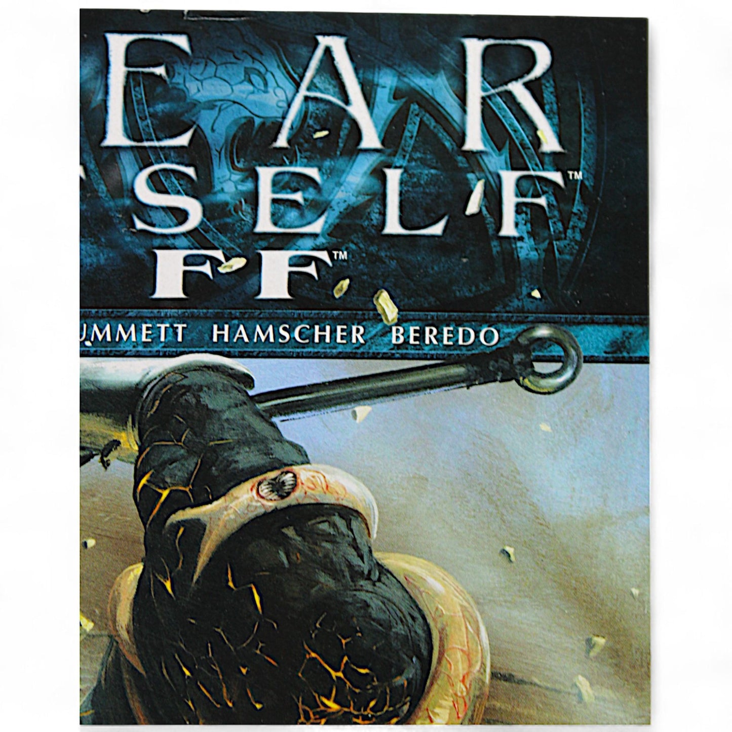 Cover of Marvel Fear Itself FF One‑Shot #1 comic book showing Worthy Thing rising from debris, event branding visible