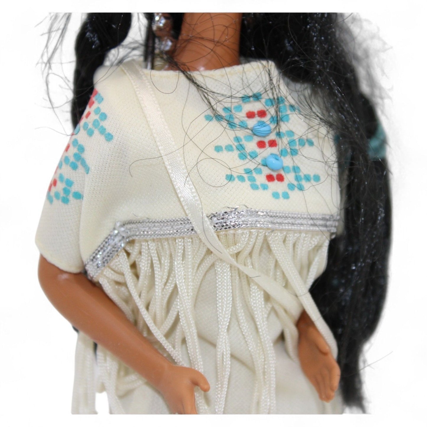 Native American Barbie Dolls Of The World Special Edition 1992 With Beaded Outfit & Accessories