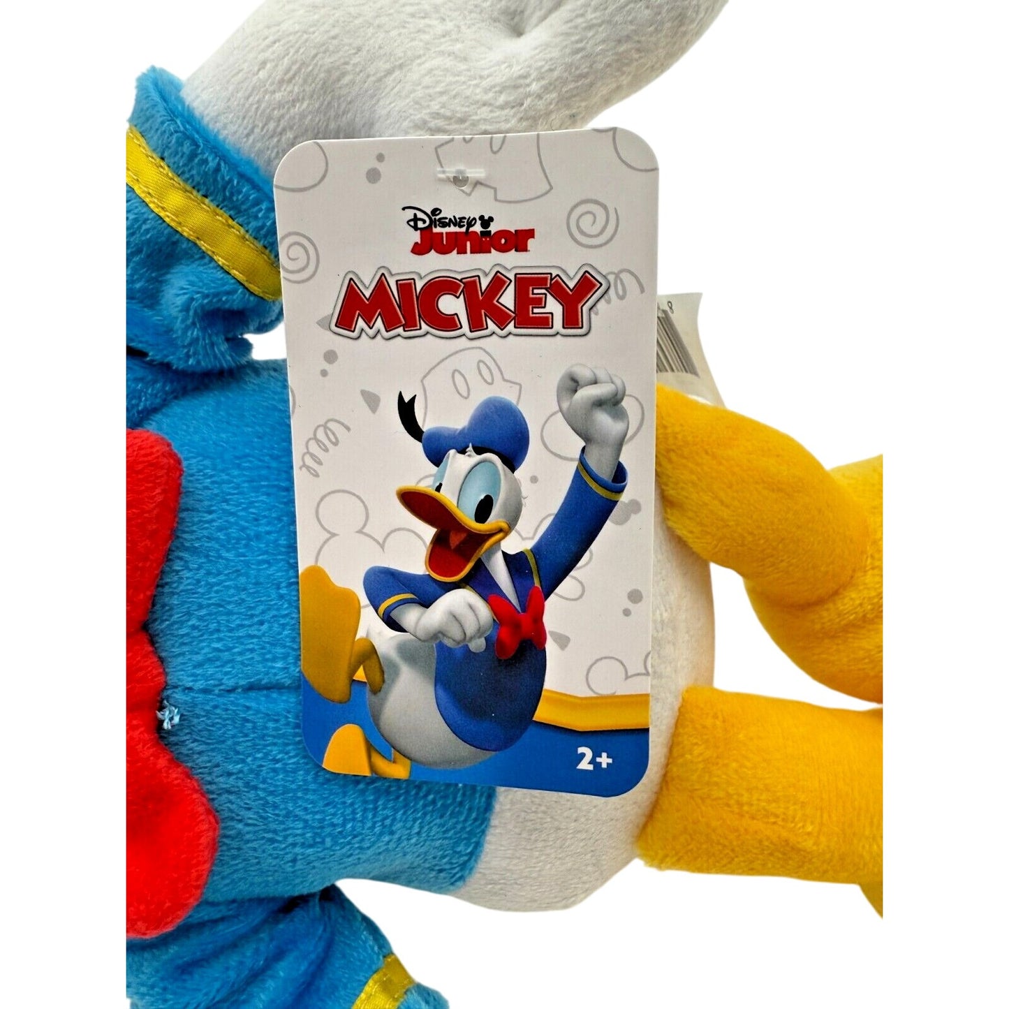 Donald Duck Plush Toy 9" Disney Junior Mickey Mouse Clubhouse Stuffed Animal For Kids 2+ Years