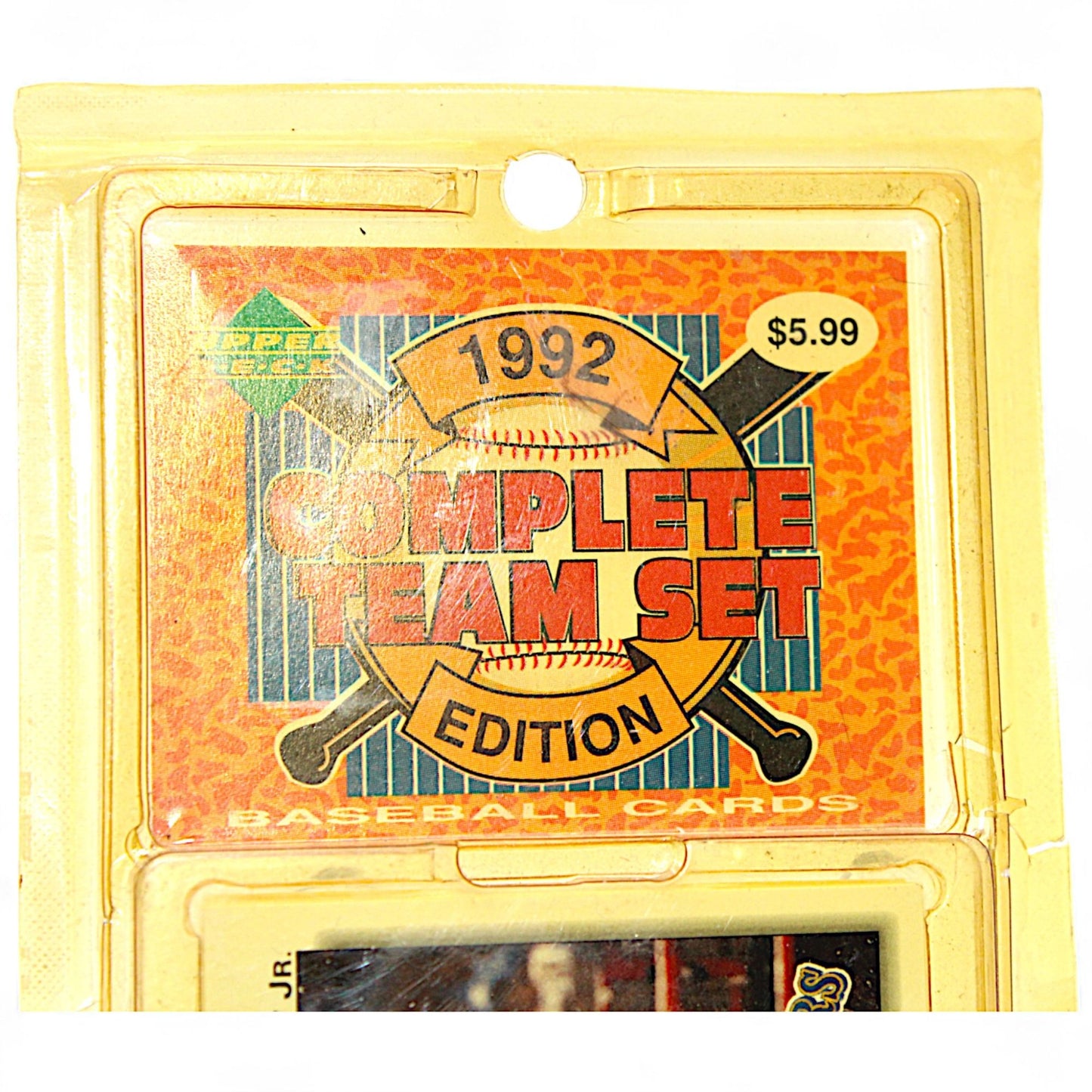 1992 Upper Deck Mariners Complete Team Set Edition Baseball Cards