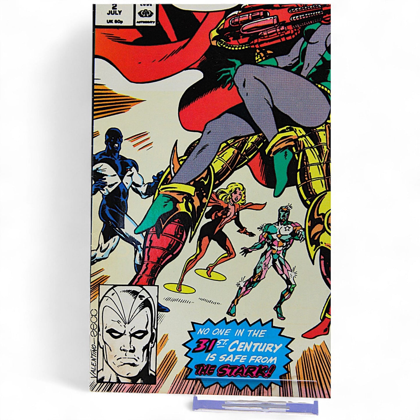 Marvel Comics Guardians Of The Galaxy #2 July 1990 Comic Book Featuring Starhawk & Rancor