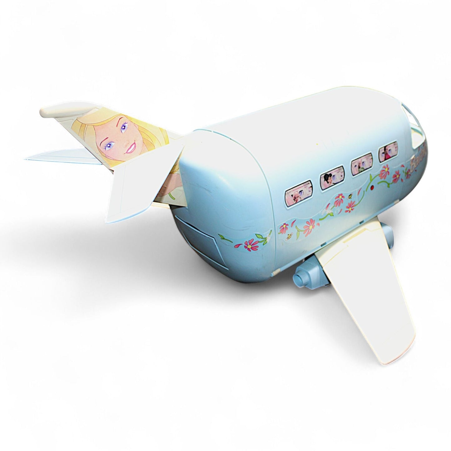 Barbie Jet Airplane 1999 interior with seats and accessories