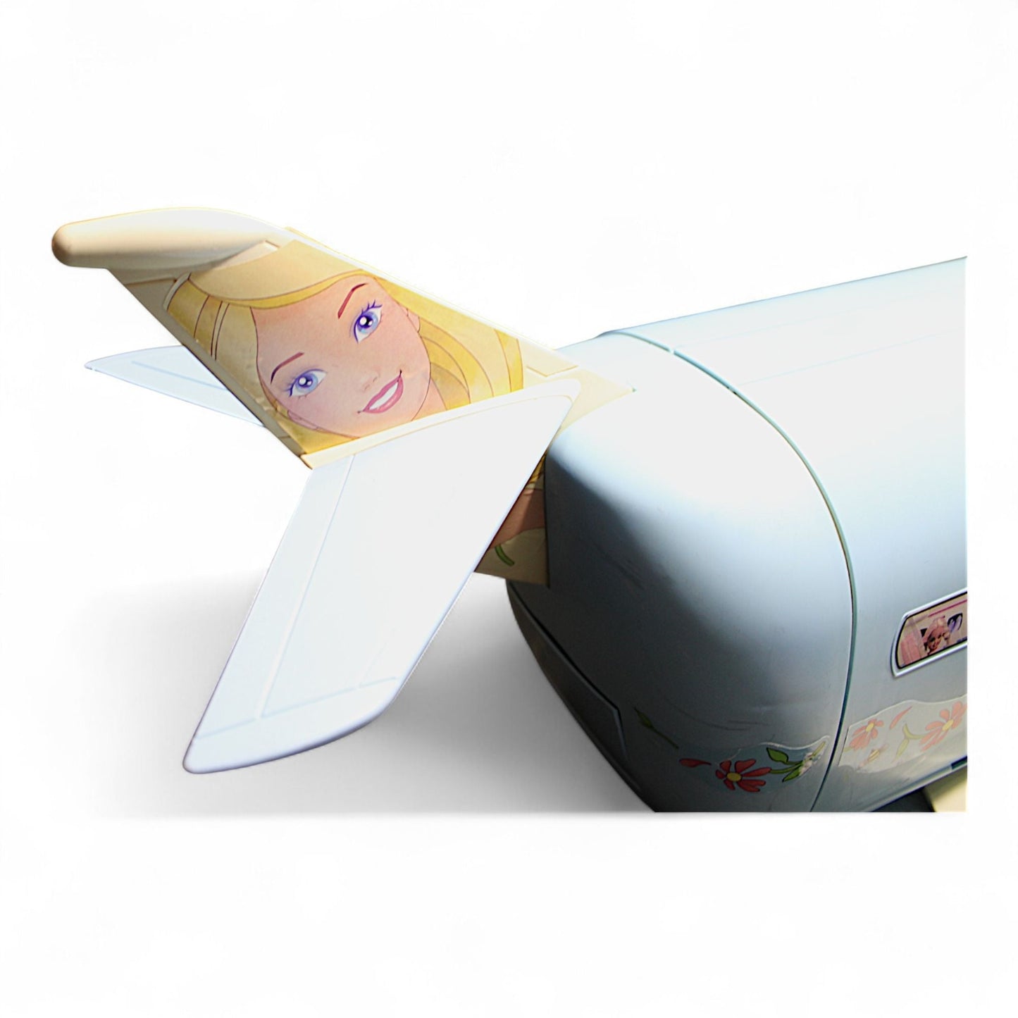 Barbie Jet Airplane 1999 with floral design and openable side