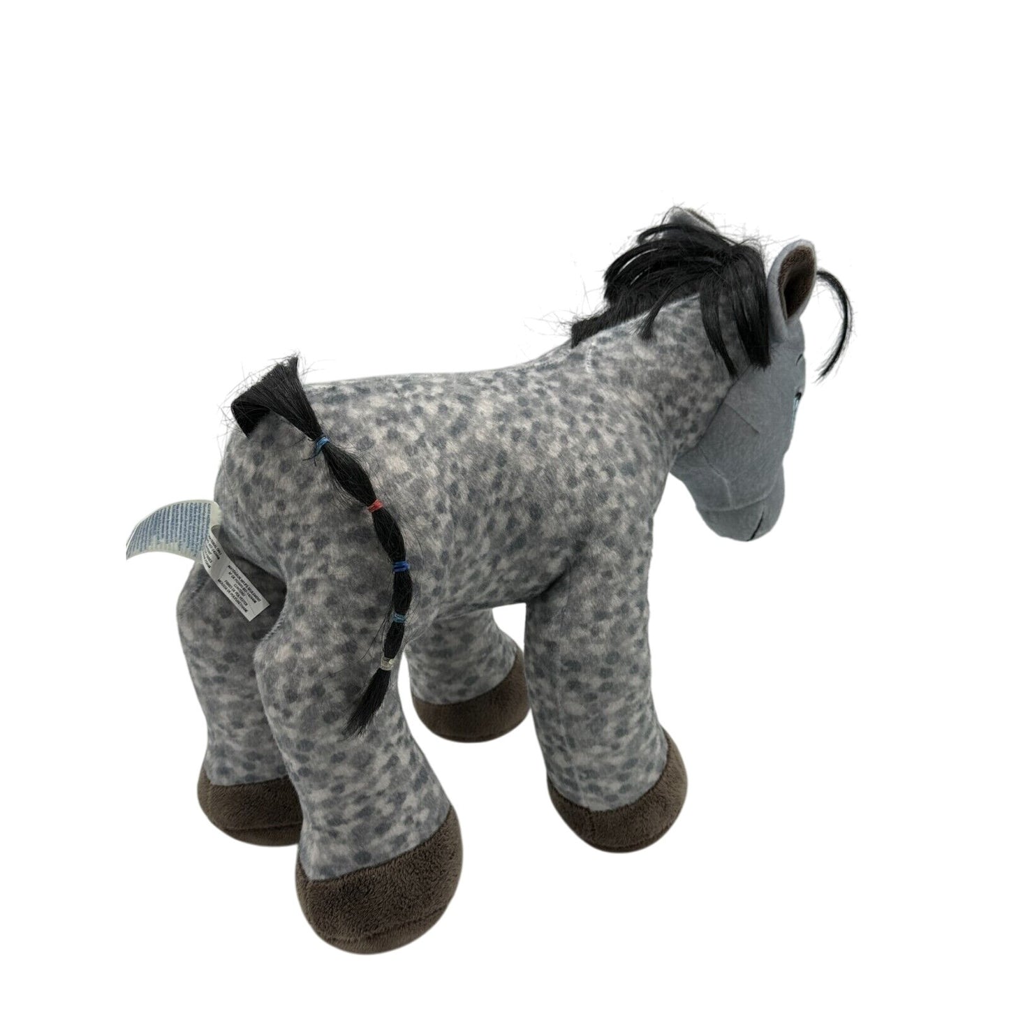 Build a Bear Appaloosa Dapple Gray Pony Plush Horses & Hearts Horse Lovie Toy