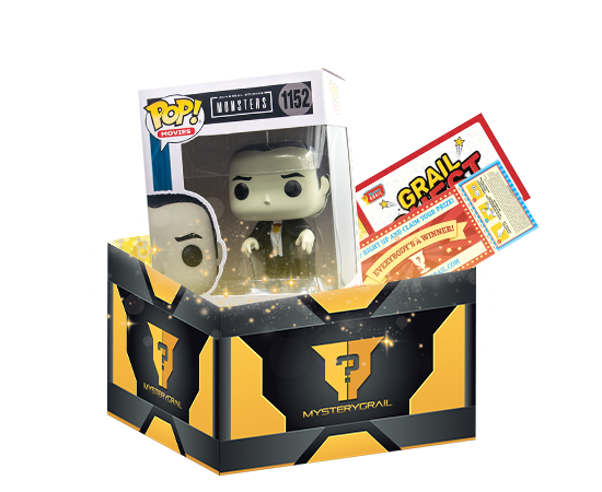 Horror Mystery Grail Box with Funko Pop and game card