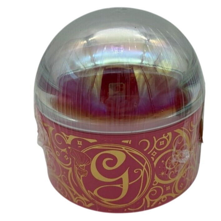 Decorative glass bubble inspired by Glinda with iridescent finish