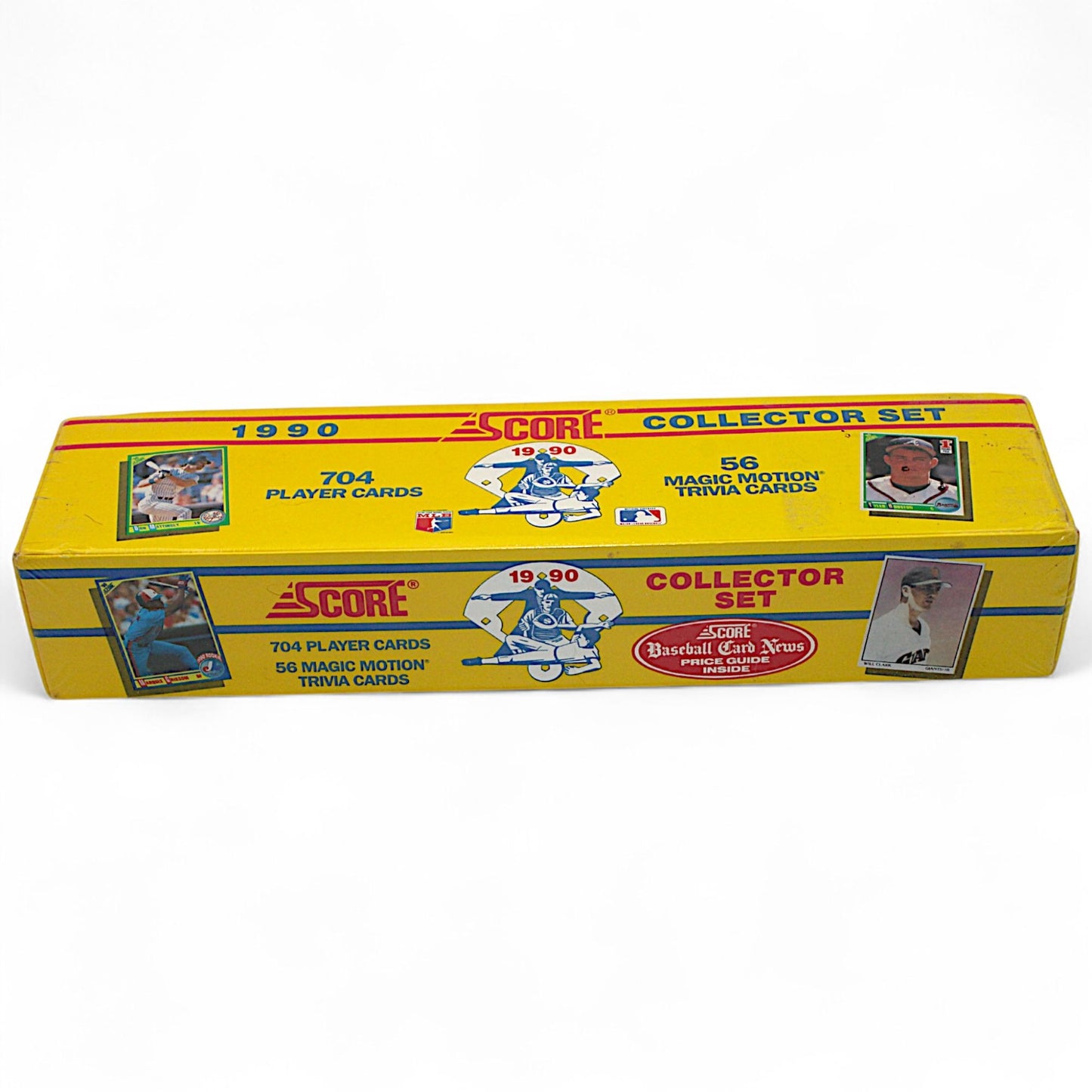 SCORE 1990 Baseball Card Collector Set 704 Player Cards & 56 Magic Motion Trivia Cards