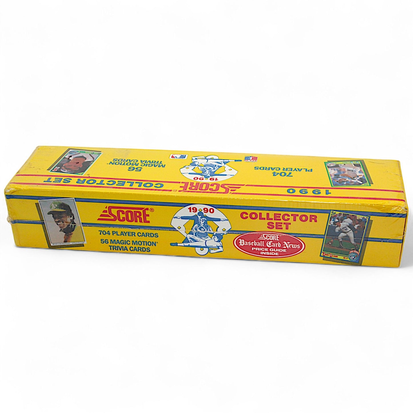 SCORE 1990 Baseball Card Collector Set 704 Player Cards & 56 Magic Motion Trivia Cards
