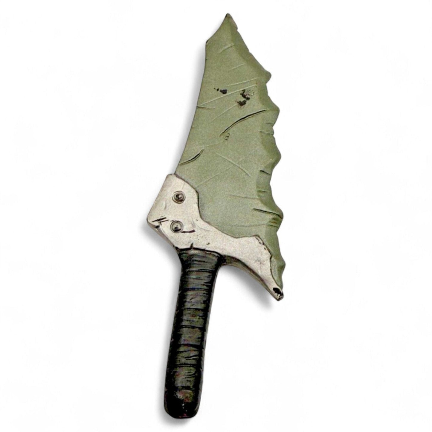 Marvel Legends Skaar Knife accessory with a green blade and black handle