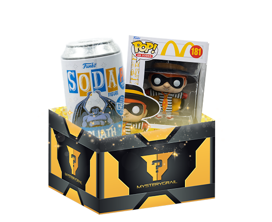 Mystery Grail Lunchbox with Funko Pop and Soda