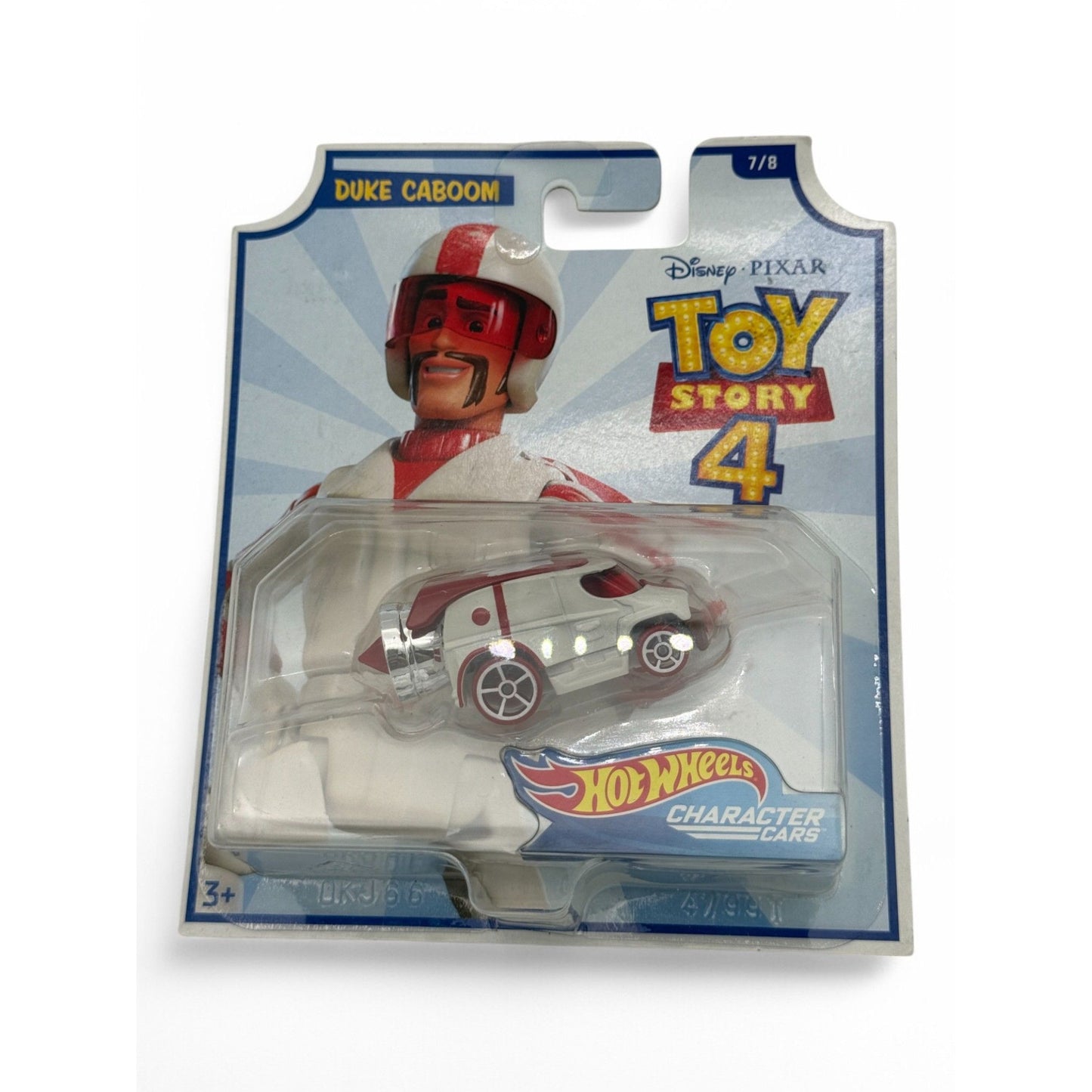 Disney Pixar Toy Story 4 Hot Wheels Character Cars Ducky & Bunny And Duke Caboom Set
