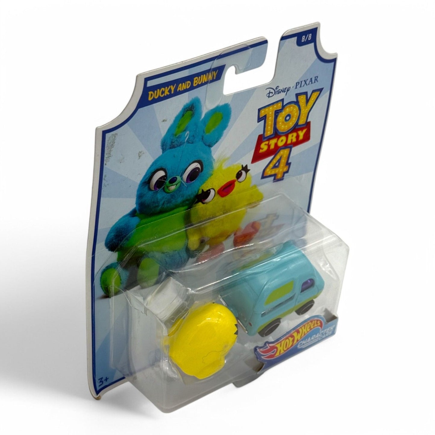 Disney Pixar Toy Story 4 Hot Wheels Character Cars Ducky & Bunny And Duke Caboom Set