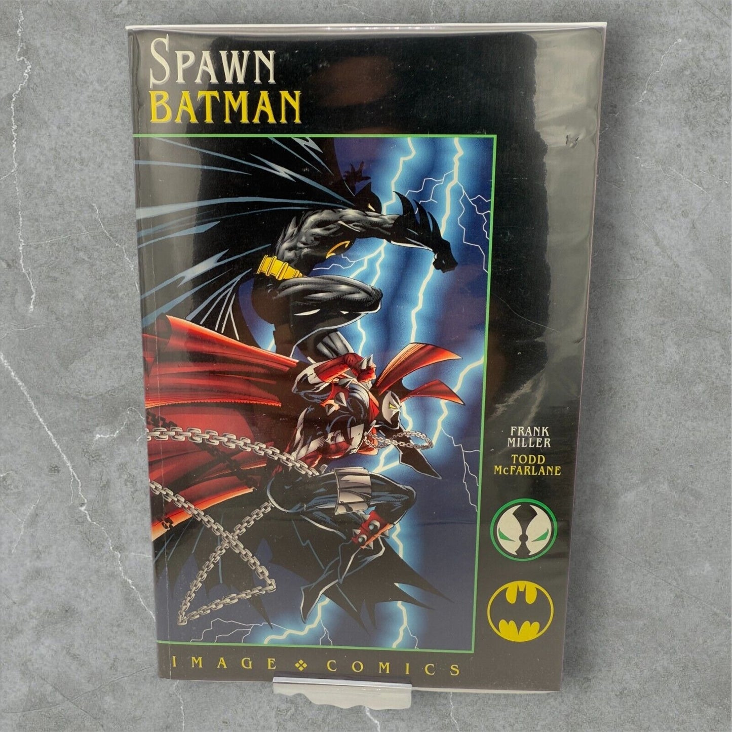 Spawn Batman Comic By Todd McFarlane & Frank Miller Image Comics Iconic Crossover Edition