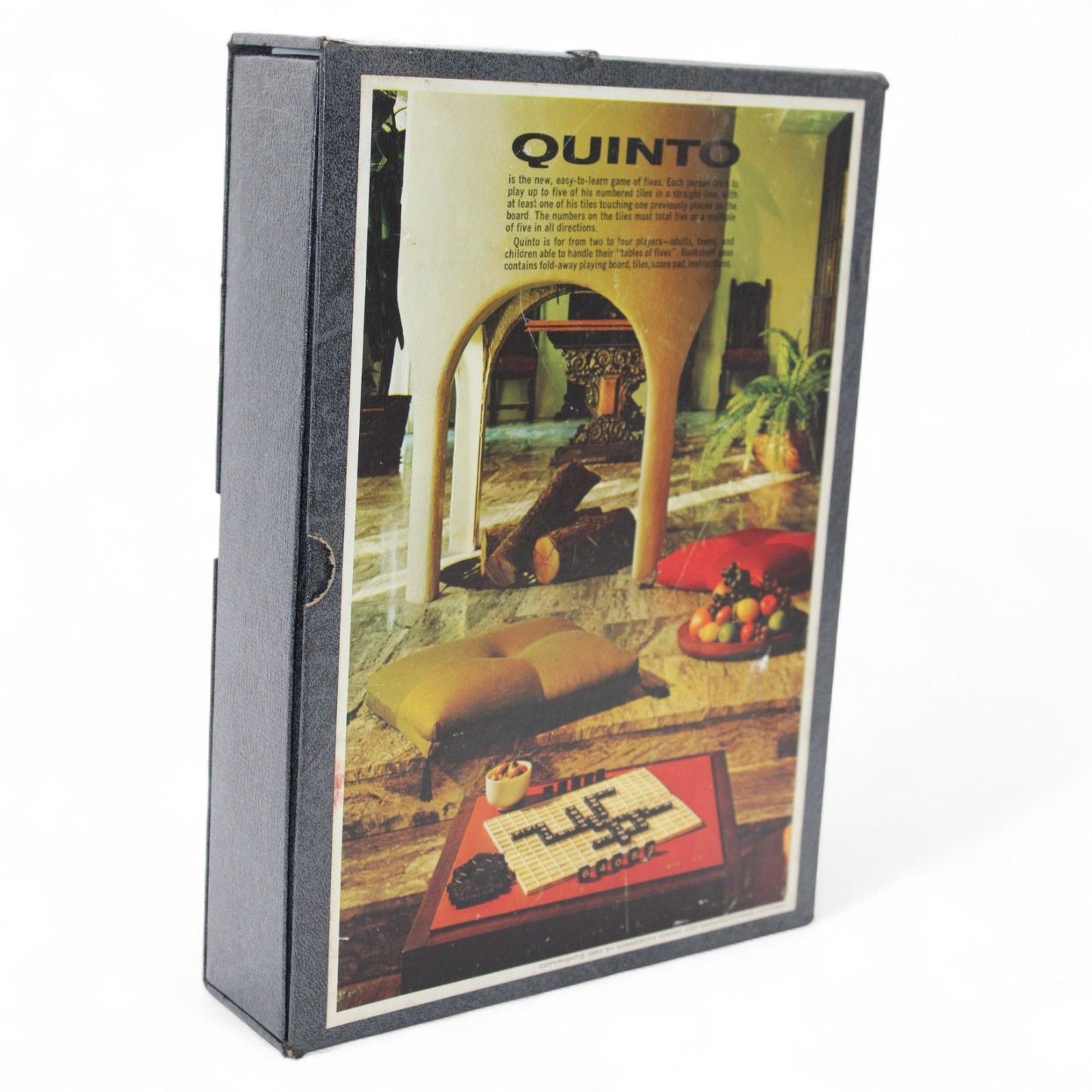 Quinto Board Game 3M 1964 Edition Strategy & Numbers