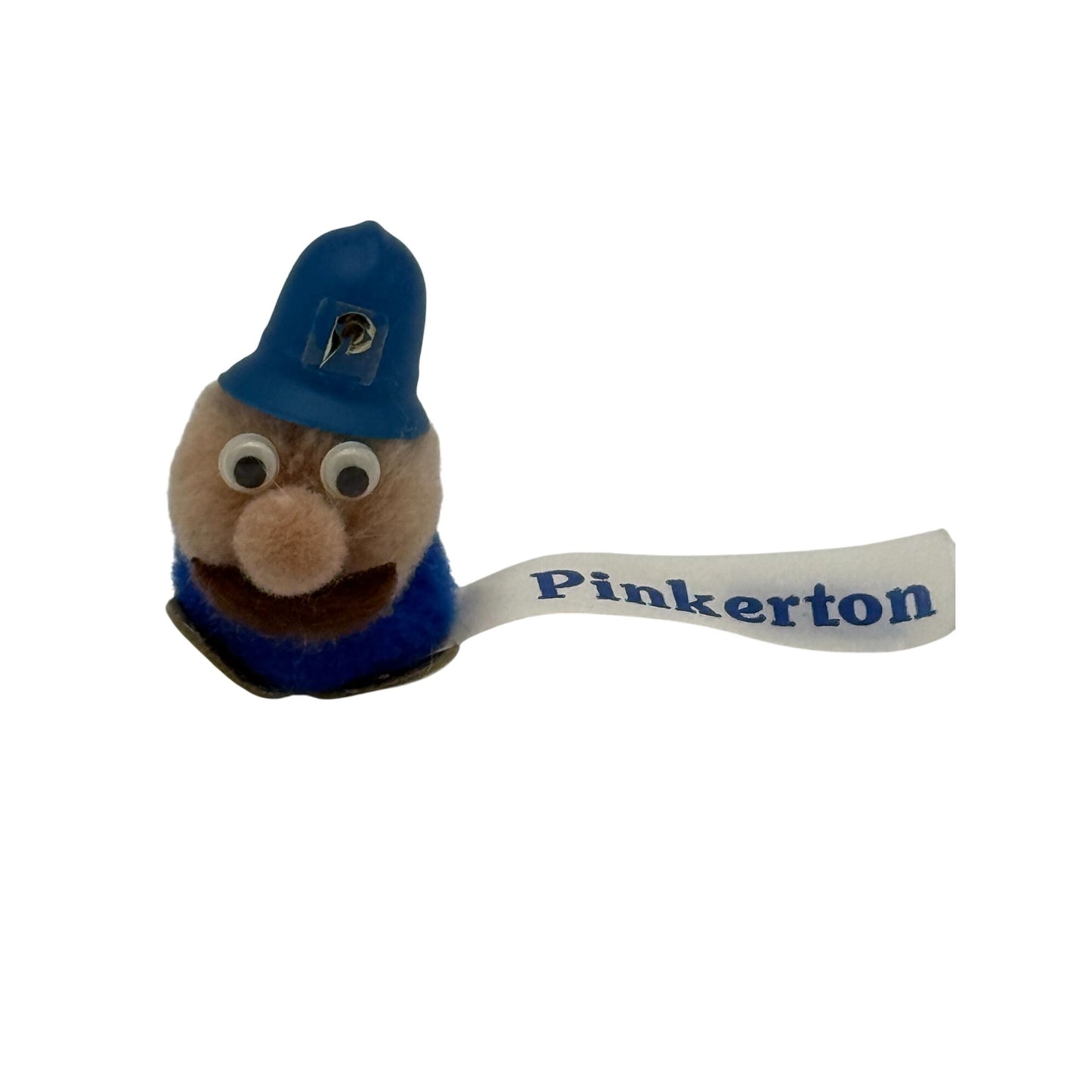vintage Pinkerton Wuppet Weeple novelty figure with googly eyes front view