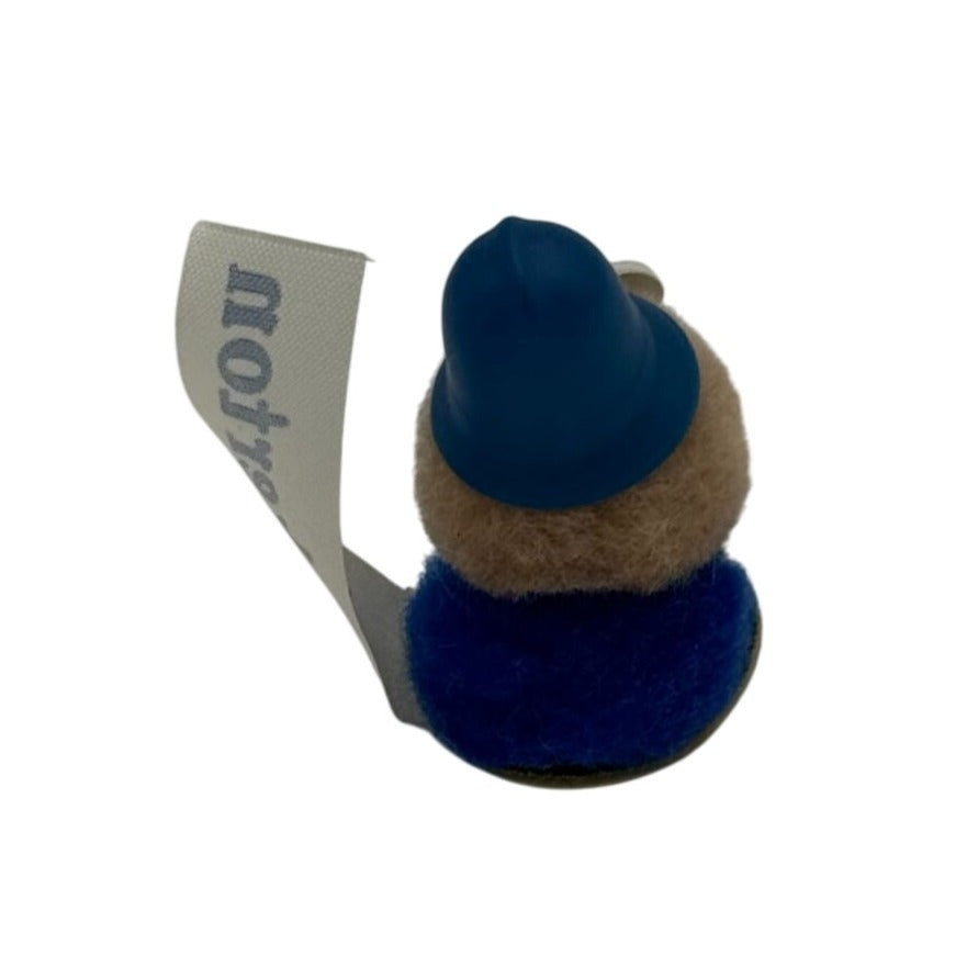 Vintage Pinkerton Wuppet Weeple – Googly Eye Pom‑Pom Desk Figure
