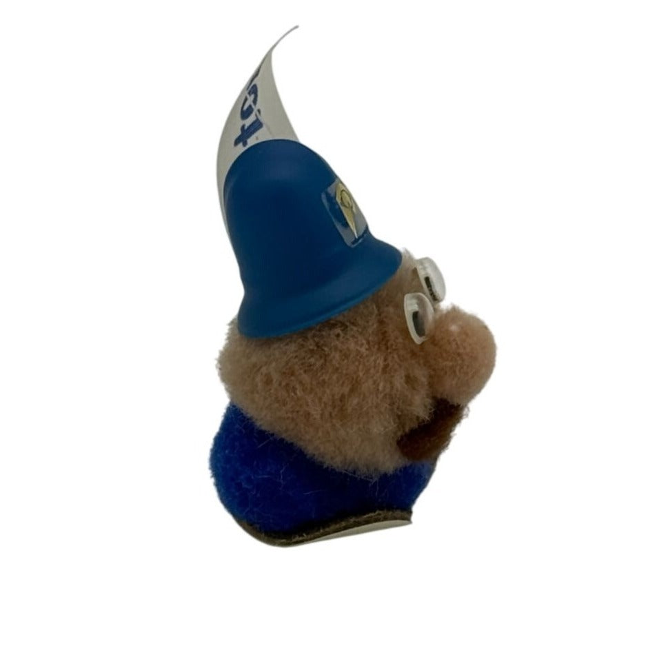 Vintage Pinkerton Wuppet Weeple – Googly Eye Pom‑Pom Desk Figure