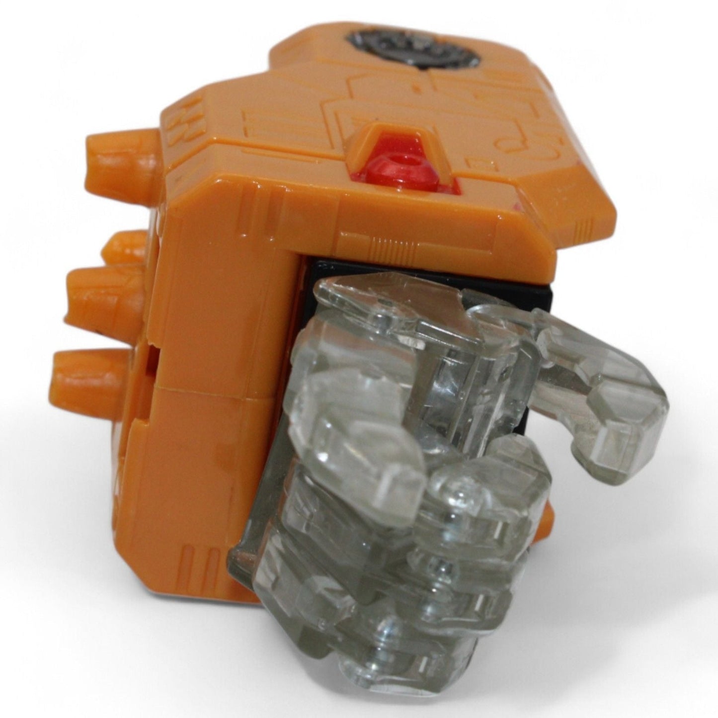Transformers Armada Unicron replacement arm showcasing orange and transparent design