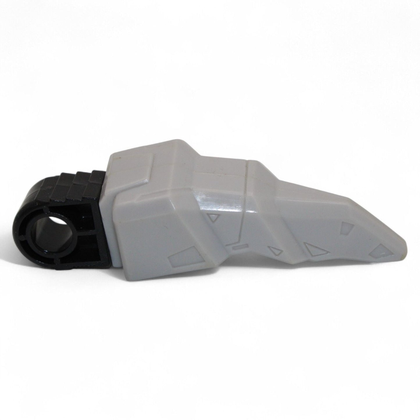 Top view of Transformers Armada Unicron foot piece in gray
