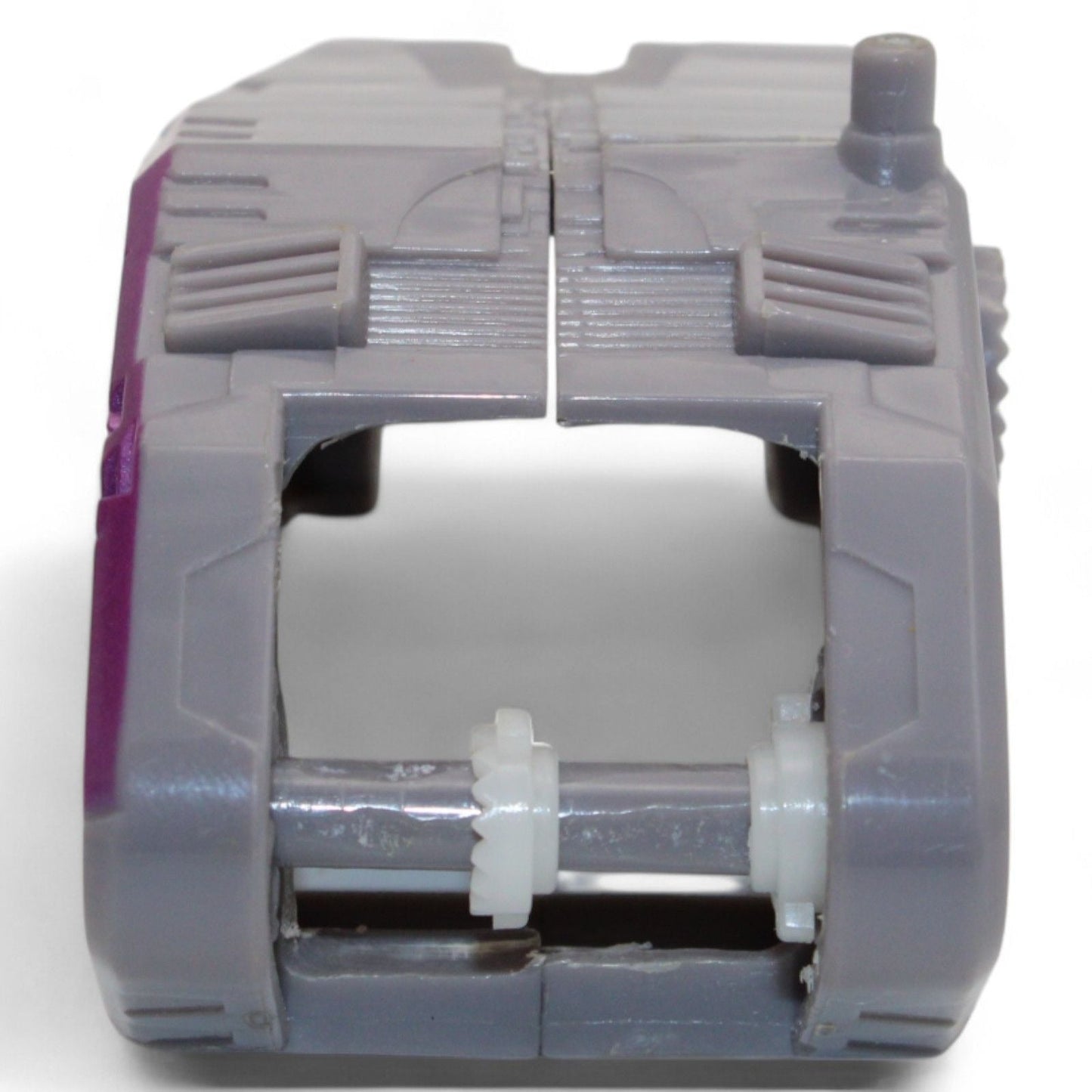 Detailed view of Transformers Armada Unicron leg part showing texture