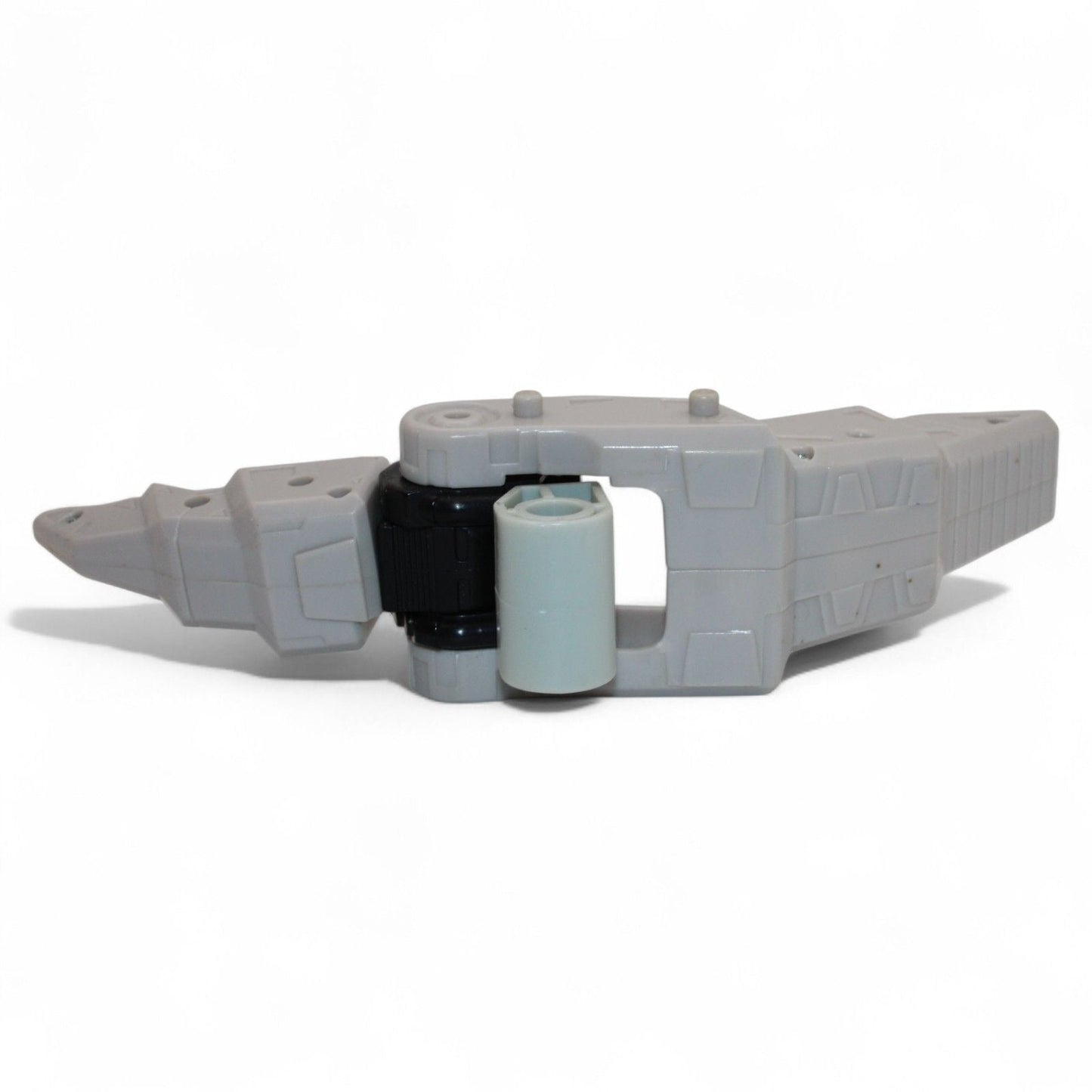 Bottom view of gray replacement foot for Transformers Armada Unicron