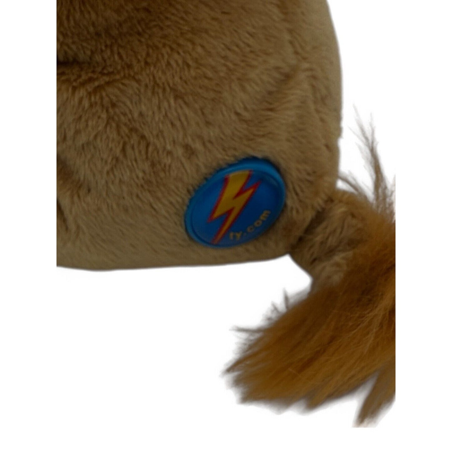 Ty Beanie Babies 2.0 Midas Lion Plush with Tag – Soft Stuffed Animal with Mane – “Play Online” Tag – Collectible TY Plush Toy
