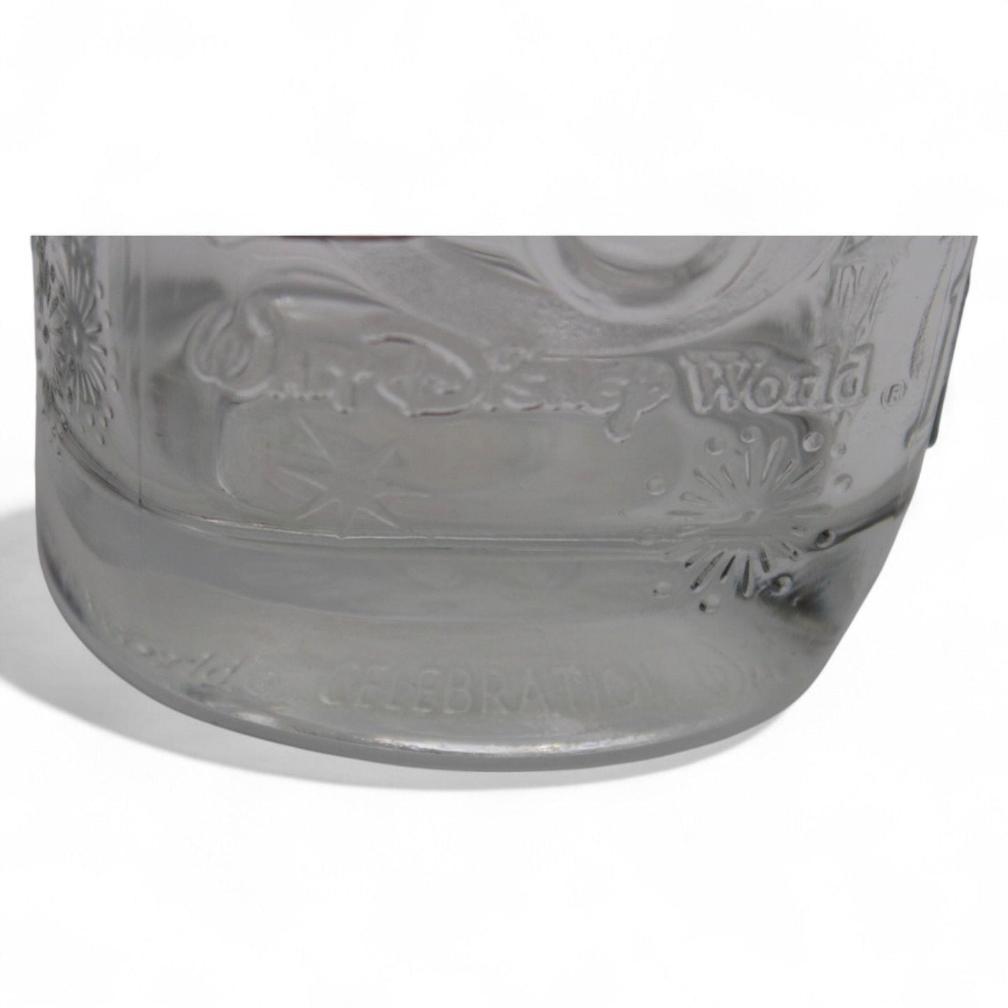 Vintage Disney 2000 Mickey Mouse glass with Sorcerer's Apprentice design