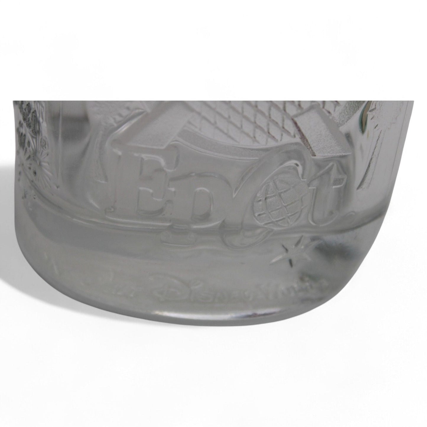 Vintage Disney 2000 Mickey Mouse glass with Sorcerer's Apprentice design