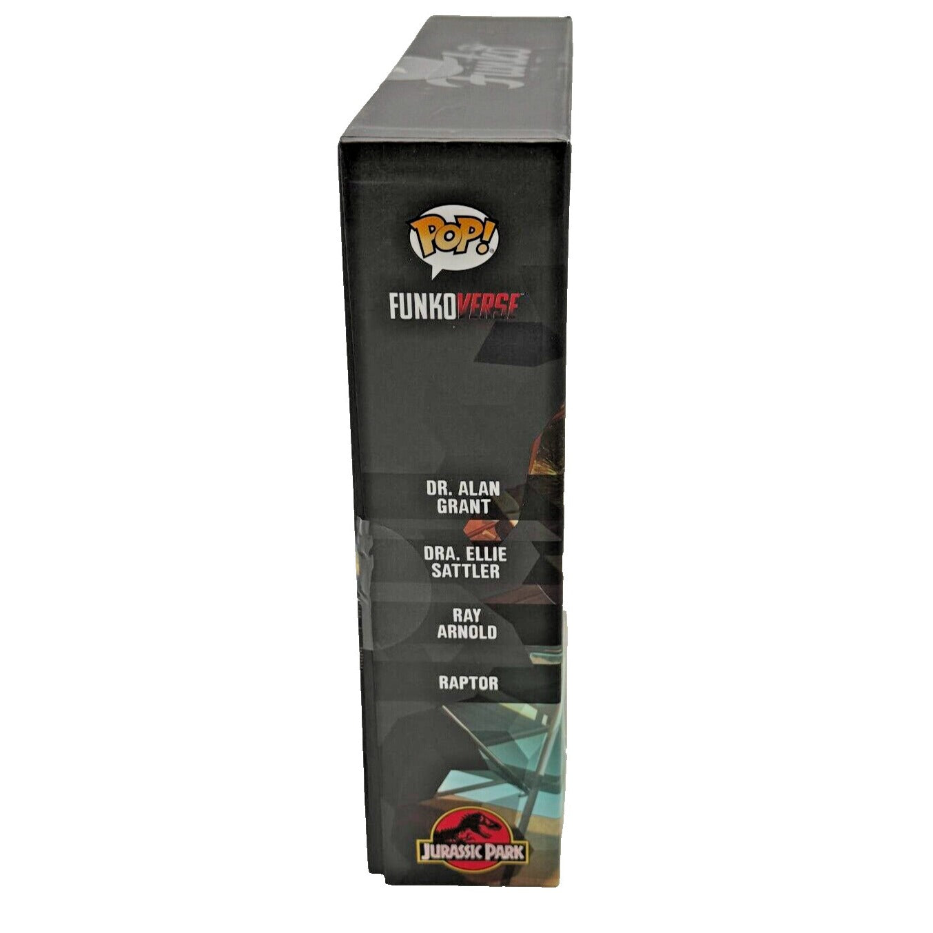 Funko Pop! Funkoverse Jurassic Park Juego De Estrategia Español Nuevo Sellado 2-4 Jugadores Figuras: Dr. Grant Ellie Arnold Raptor