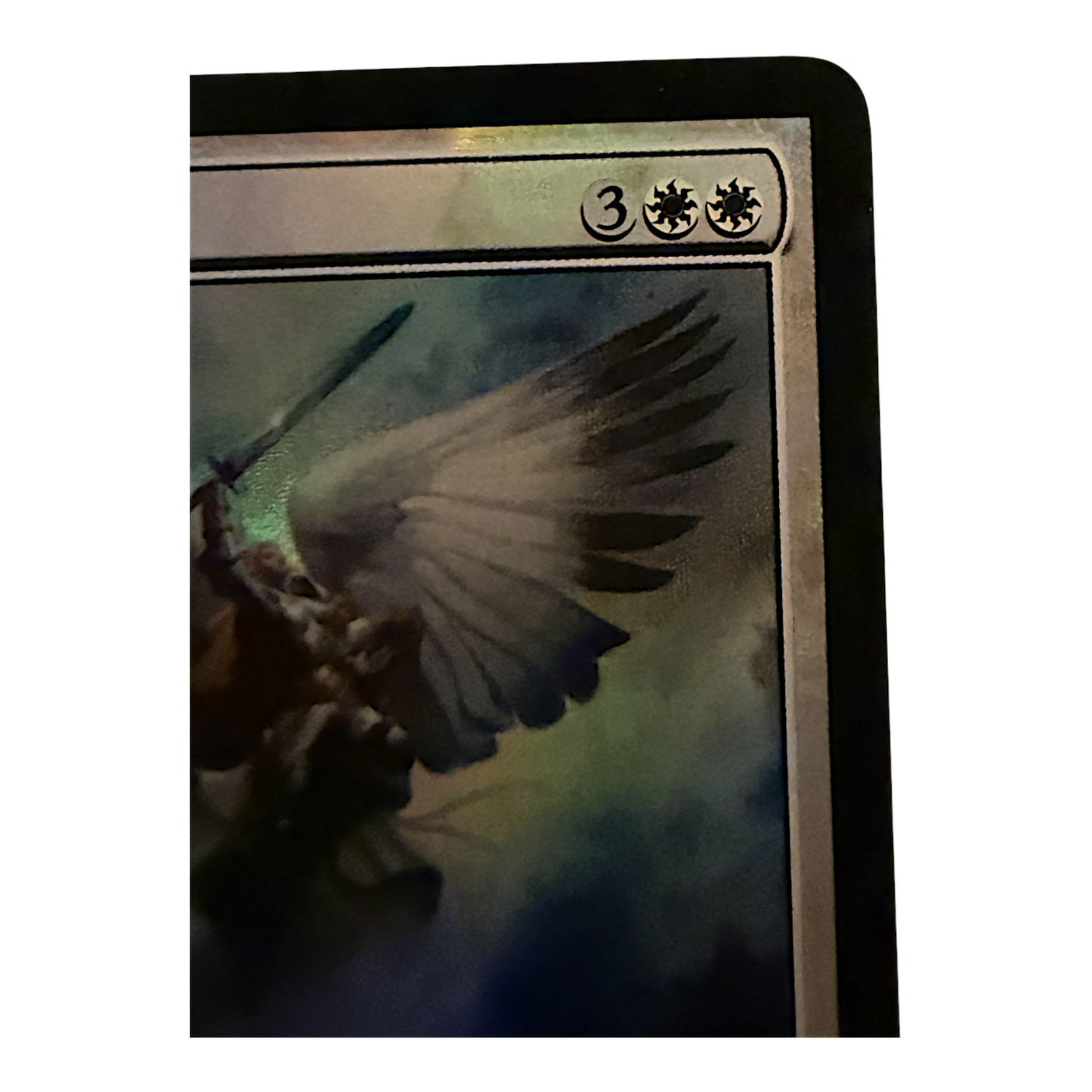 Magic The Gathering Serra Angel Card 1993-2005 Flying & Vigilance