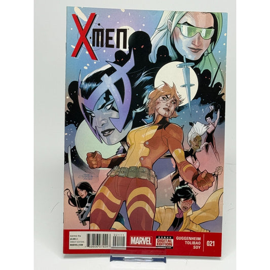 X-Men #21 Marvel Comic Guggenheim Tolibao Storm Female Team Digital 2014 Edition