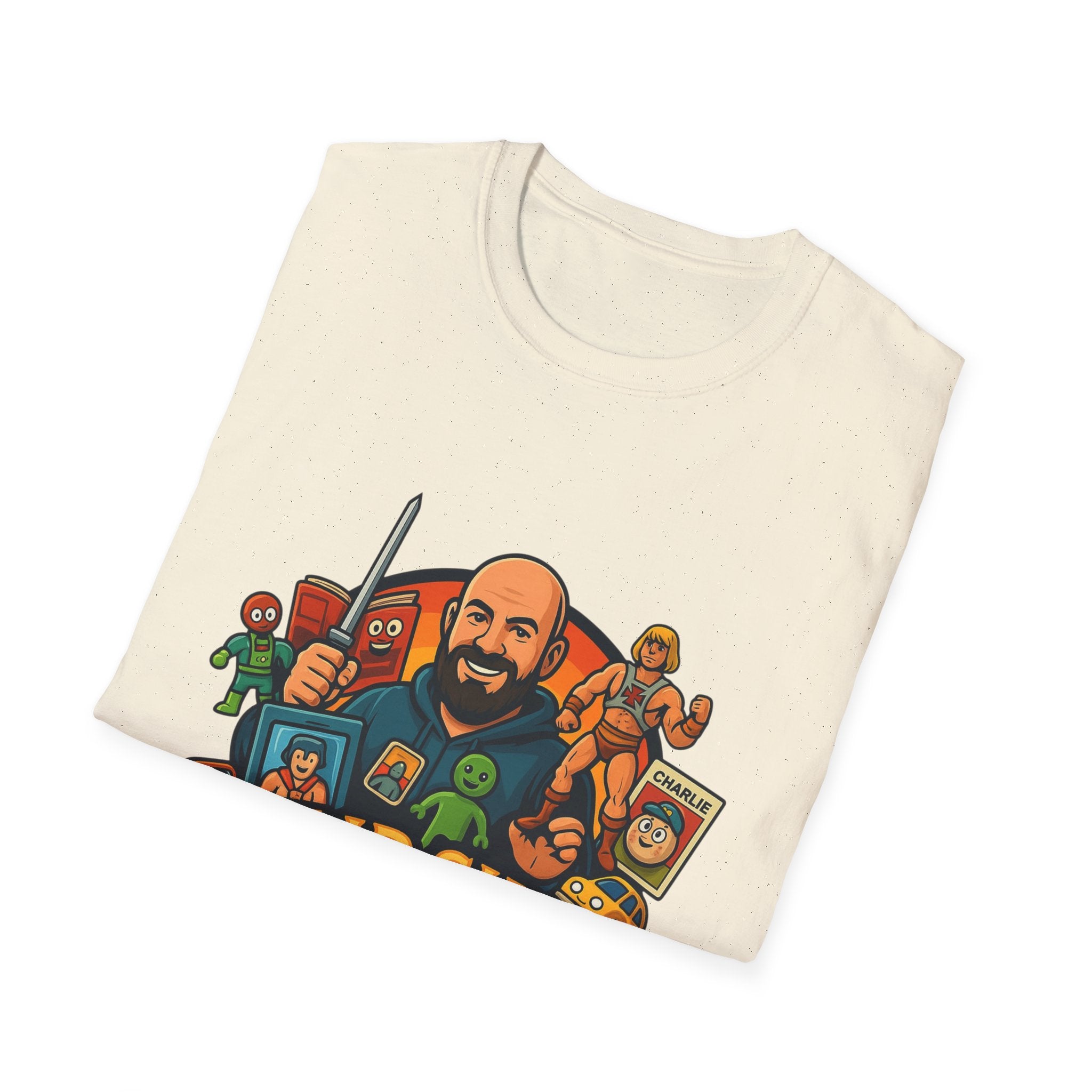 Flip Side Collectibles Unisex Softstyle T-Shirt | Graphic Tee, Casual Wear, Vintage Style, Gift for Collectors, Fun T-ShirtPrintifyT-ShirtSHeather CardinalCottonCrew neckDTG27