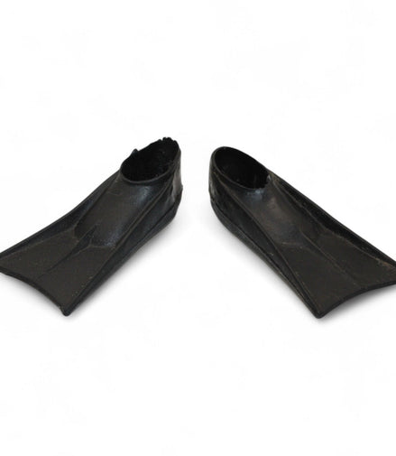 Vintage 1960s GI Joe black swim fins for action figures