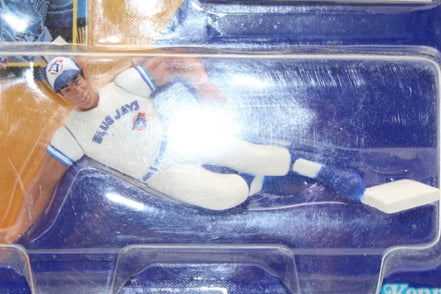 Close-up of Roberto Alomar figure in Blue Jays uniform