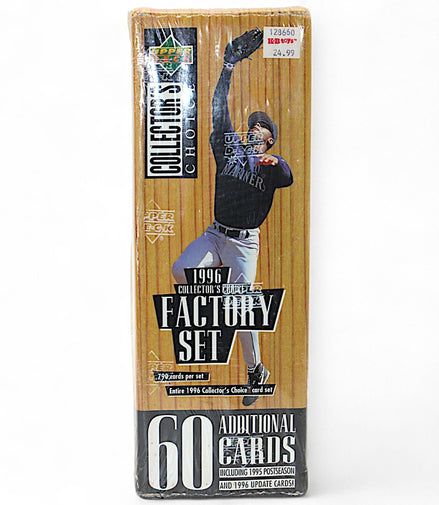 1996 Collectors Choice Factory Set with 60 Extra Upper Deck Cards - Flip Side CollectiblesSports CardUpper Deck