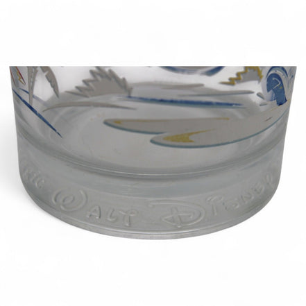 1996 Disney World glass featuring Goofy surfing at Typhoon Lagoon