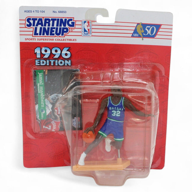 1996 Starting Lineup Jamal Mashburn action figure in packaging