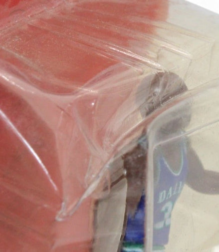 Close-up of Jamal Mashburn figure in Dallas Mavericks jersey