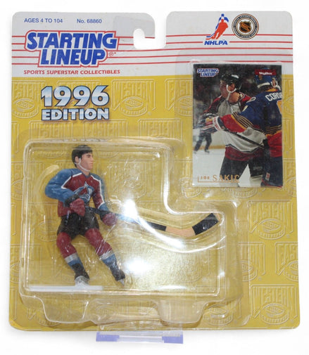 1996 Starting Lineup Joe Sakic NHLPA figure in packaging