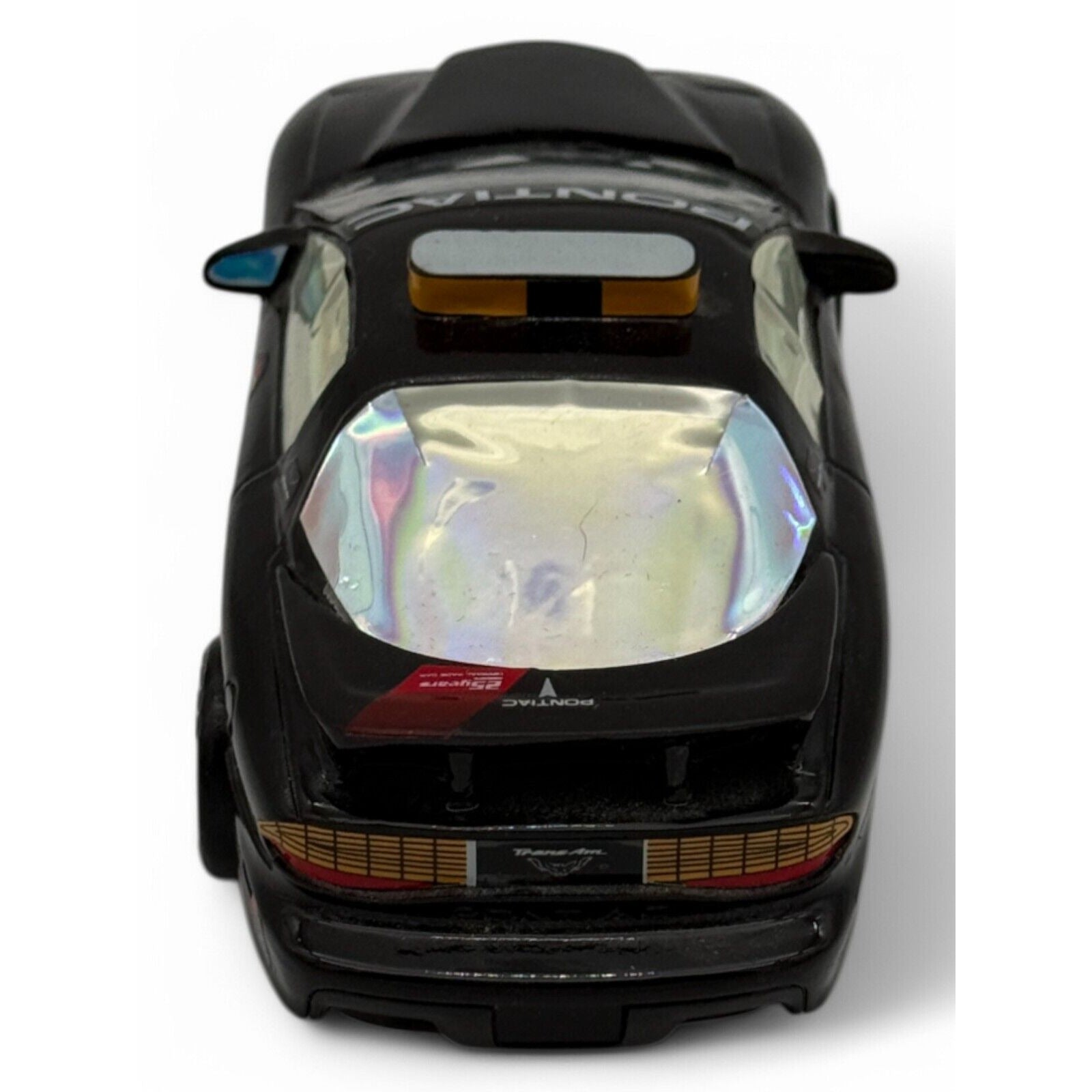 1996 Pontiac Firebird Trans Am Daytona 500 Pace Car wooden model with holographic details