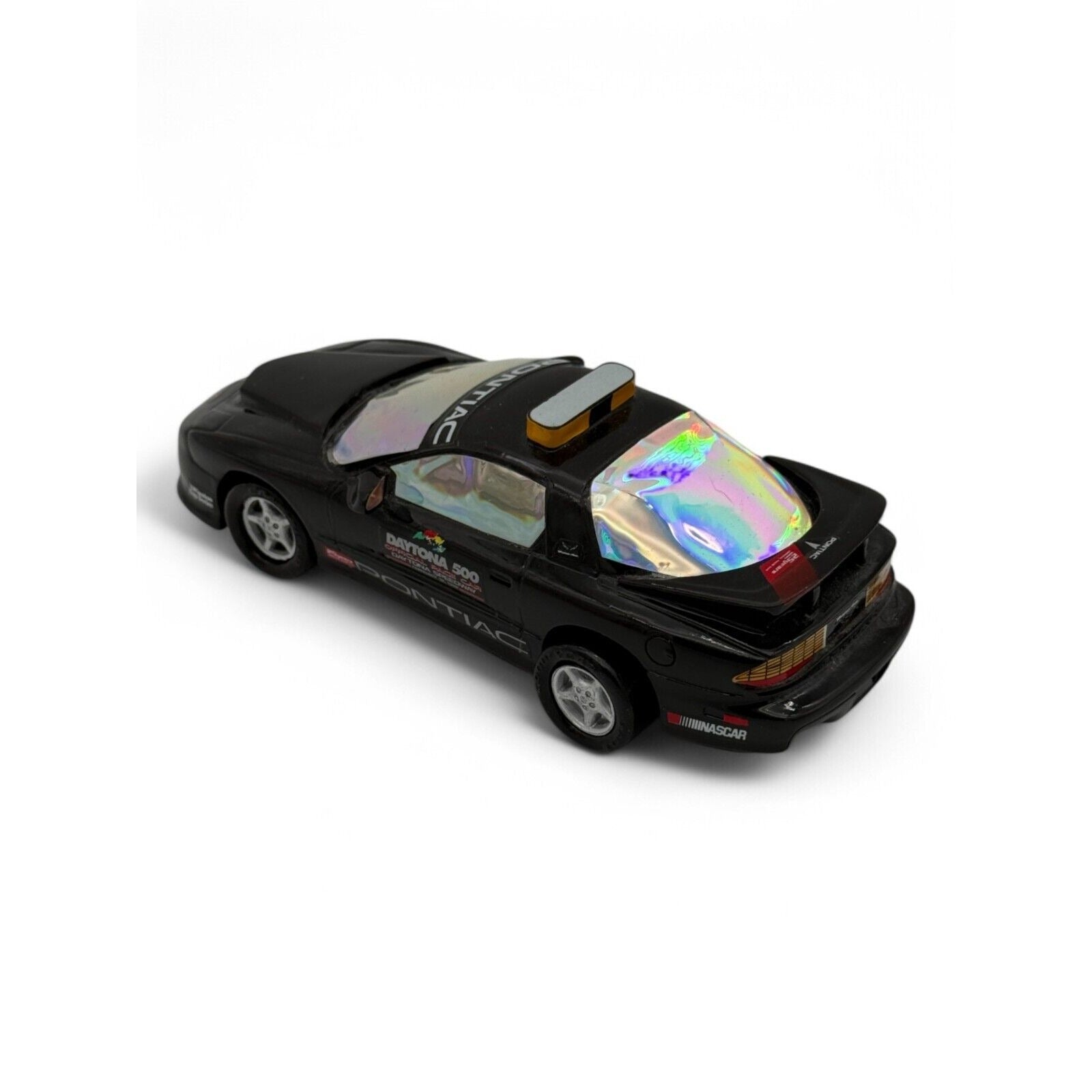 1996 Pontiac Firebird Trans Am Daytona 500 Pace Car wooden model with holographic details
