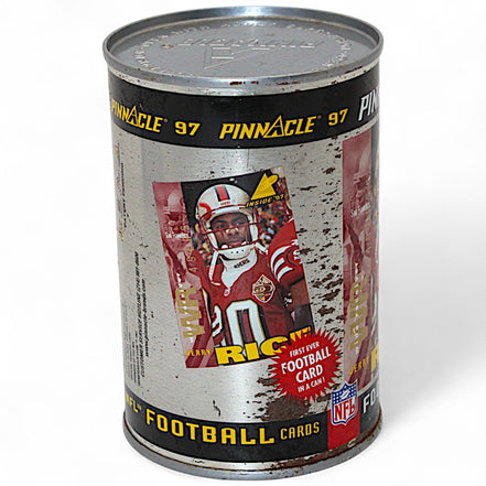 1997 Pinnacle Inside NFL Cards Can with Jerry Rice – 1997 footballPinnacleFootball Card1997 footballJerry RiceJerry Rice cards2