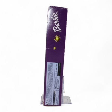 Back view of Barbie Maskerade Party box with Halloween theme